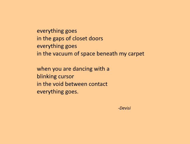 poetryspurpose's tweet photo. everything goes.
#watwprompts #poetry #betweenspace #everythinggoes #poem #poet #writingcommunity https://t.co/dxglHRtFfH