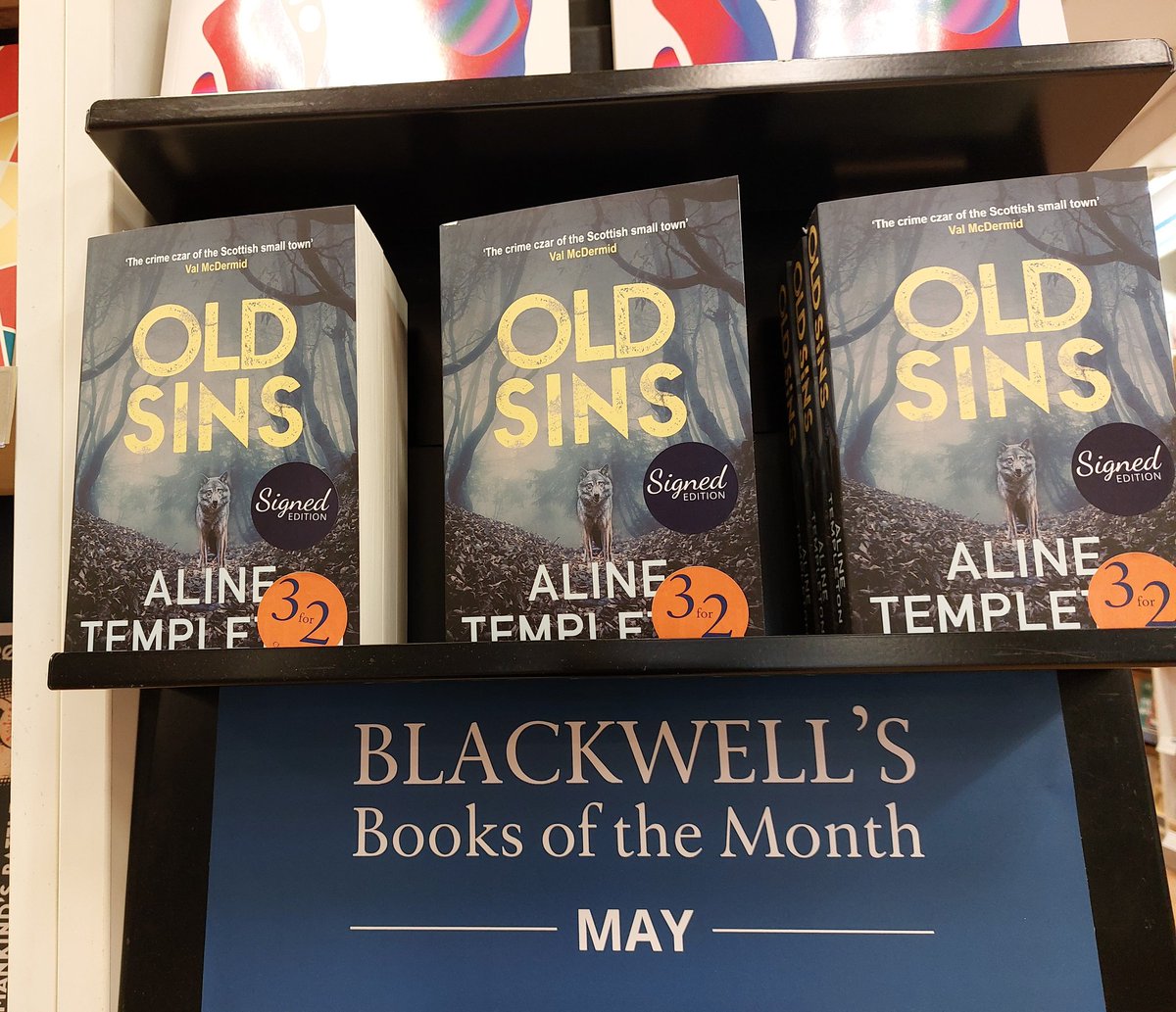 Blackwell's Edinburgh (@blackwelledin) on Twitter photo <a href="/alinetempleton/">Aline Templeton</a> Old Sins is my choice for May. There's a fictious Scottish town, the local country estate, some dodgy dealings and rewilding. It's a great read. <a href="/alinetempleton/">Aline Templeton</a> Old Sins is my choice for May. There's a fictious Scottish town, the local country estate, some dodgy dealings and rewilding. It's a great read.