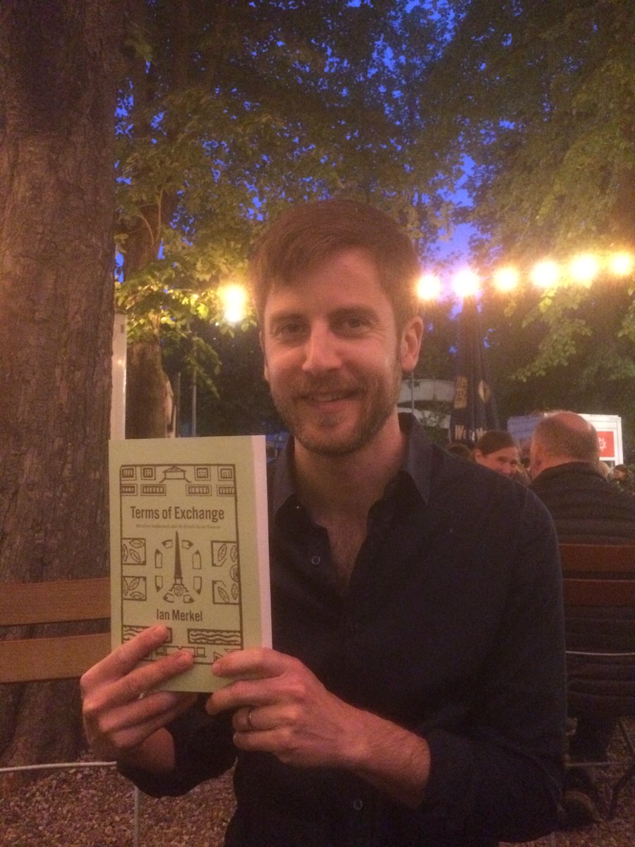 historianmerkel's tweet photo. That once-in-a-lifetime experience: when a first-time author comes face to face with the fruit of his labor. To everyone who has touched this project @UChicagoPress , what amazing work you´ve done. Thanks @darrin_mcmahon @maryalsayed @kristenraddatz ! https://t.co/C61r9kfNNC