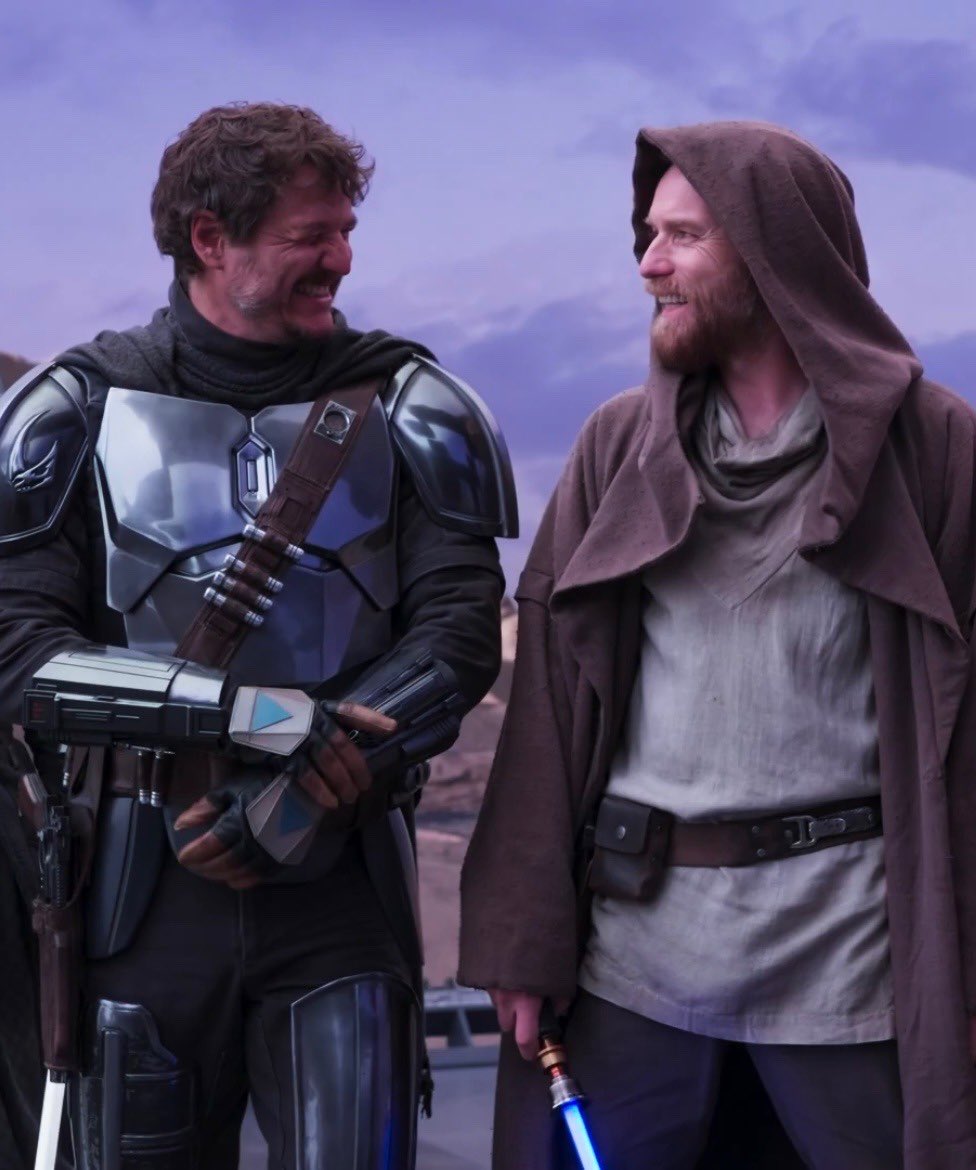 din djarin archives on Twitter "DIN DJARIN AND OBIWAN KENOBI 