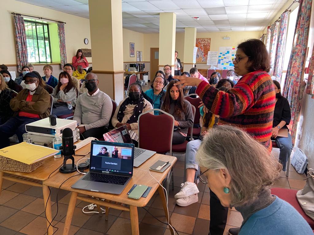 kavita_wankhade's tweet photo. It was a joy to share some learnings from @TNUSSP work with @Just_OVERDUE – both with its project partners from Africa, as well as students. We had a particularly lively discussion around gender and sanitation workers.
#LearningFromPractice https://t.co/48HVxSJ4pW