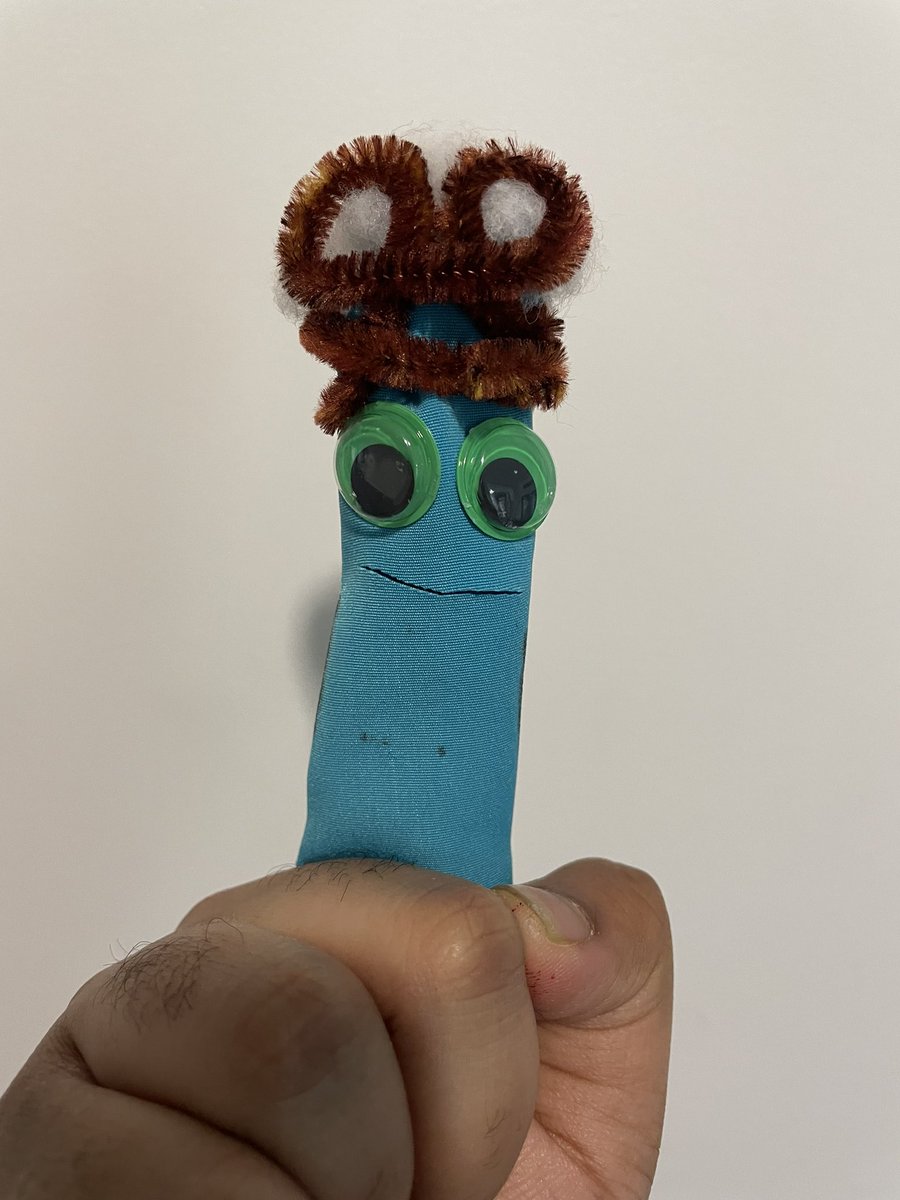 ADavatwal's tweet photo. How did you like my #CrazyFrog finger puppet that I made.

@TrueCrazyFrog you are going to like this. https://t.co/kfZob4FAQY