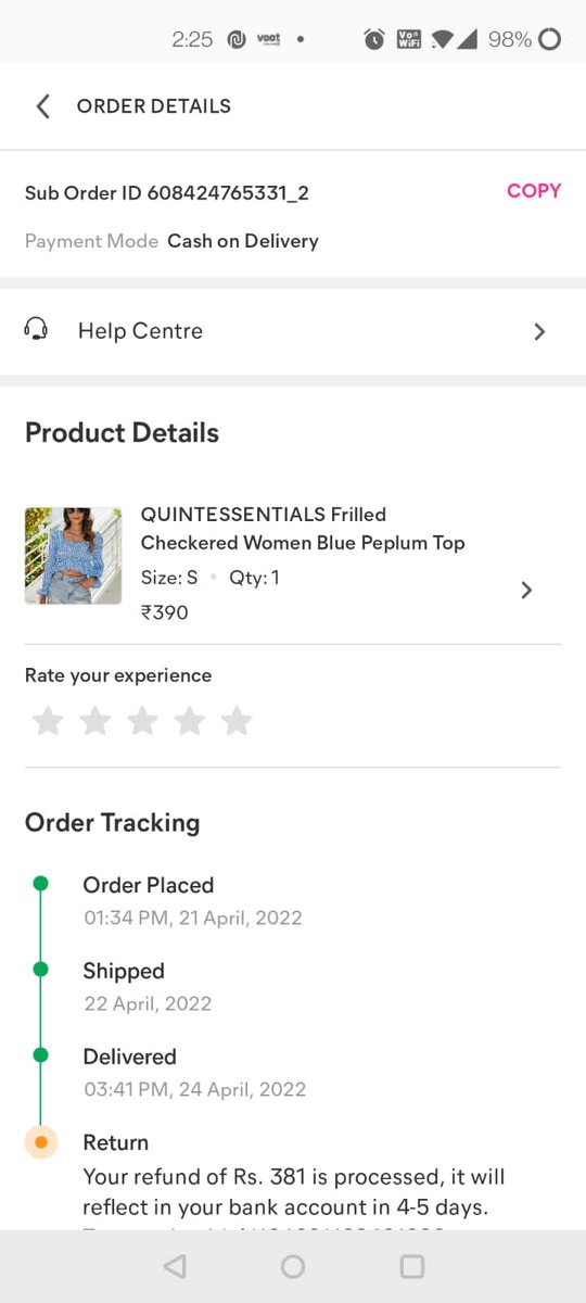 MacUttam's tweet photo. @Meesho_Official I've ordered a item but item was cheap then i've requested for return and by mistake i've given different product &amp; delivery boy was not check the item &amp; pick. now i want to return back back my product &amp; the customer care says i'll not do anything https://t.co/VaiUWL64dS