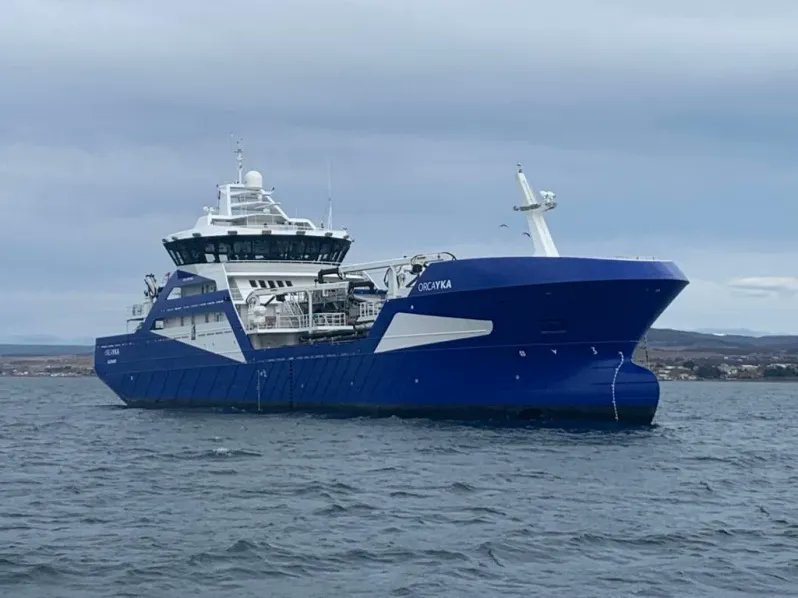 mundomaritimo's tweet photo. #Naviera #OrcaChile provee #wellboat con tecnología de punta a #SalmonesCamanchaca #MundoMaritimo https://t.co/9QdZ0UzMyF https://t.co/GCdhmzdw65