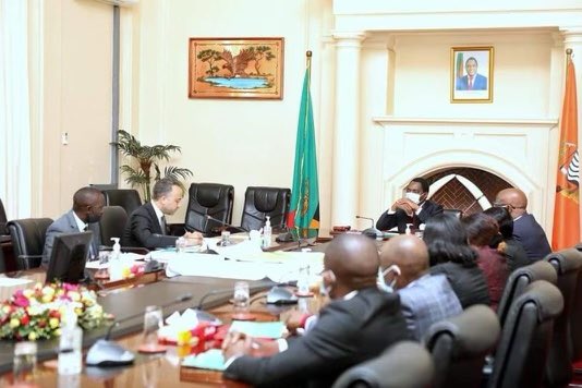 Today, I was fortunate and honored to join a briefing for Zambian president <a href="/HHichilema/">Hakainde Hichilema</a> about the work <a href="/medici_land_gov/">Medici Land Governance</a> and  <a href="/LandsZambia/">Ministry Of Lands- Zambia</a> team are carrying out on the Land Titling Programme (NLTP) that is part of the country’s  8th National Development Plan.