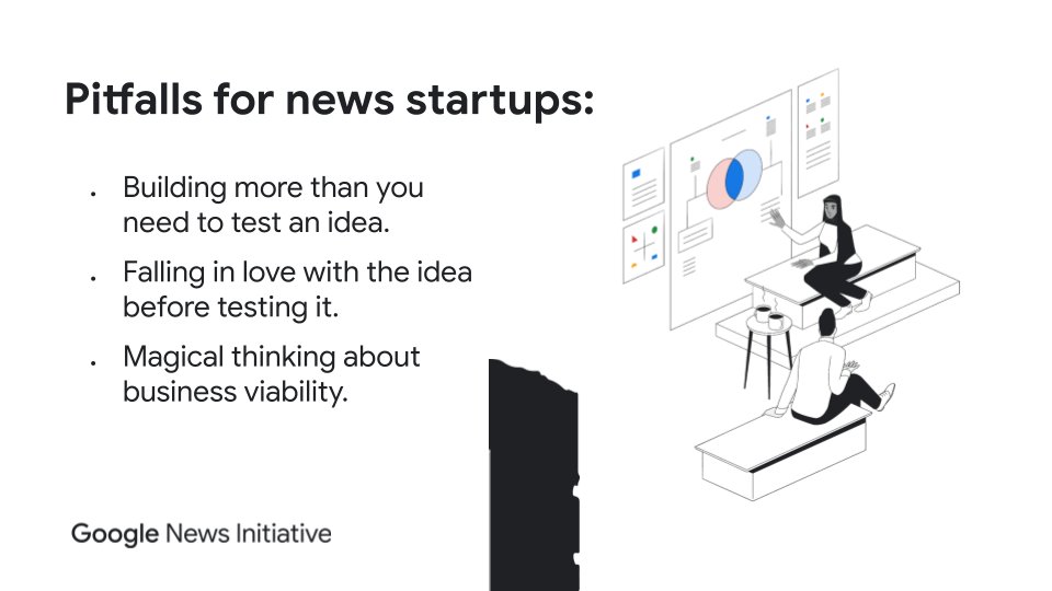 GoogleNewsInit's tweet photo. Digital newsrooms are having a moment. But launching a news business is still a risky proposition. 

For more on what inspires people to launch news businesses — and how to avoid the most common pitfalls — check out chapter 1 of the GNI Startups Playbook.➡️https://t.co/G0V8PARxro https://t.co/zwRX8GMsdc