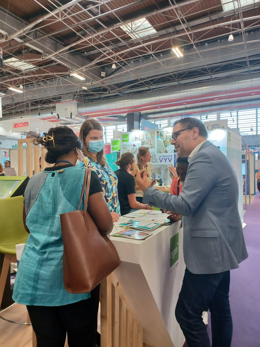 Retrouvez également @groupe_mgen au #SalonInfirmier pour une présentation de notre offre pour les agents de la #fonctionpublique hospitalière et des nombreux #métiers de nos établissements de #santé !

#protectionsociale #RH