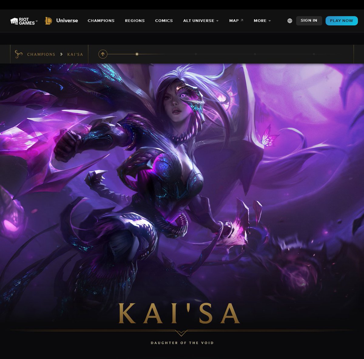 SkinSpotlights's tweet image. Hey Kai'Sa.... you doing okay?