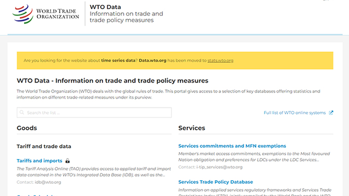 OMC_es's tweet photo. La OMC pone en marcha el nuevo portal Datos de la OMC #WTOstats #GlobalTrade https://t.co/mKu1Uedmbf https://t.co/oG34TSOYz2
