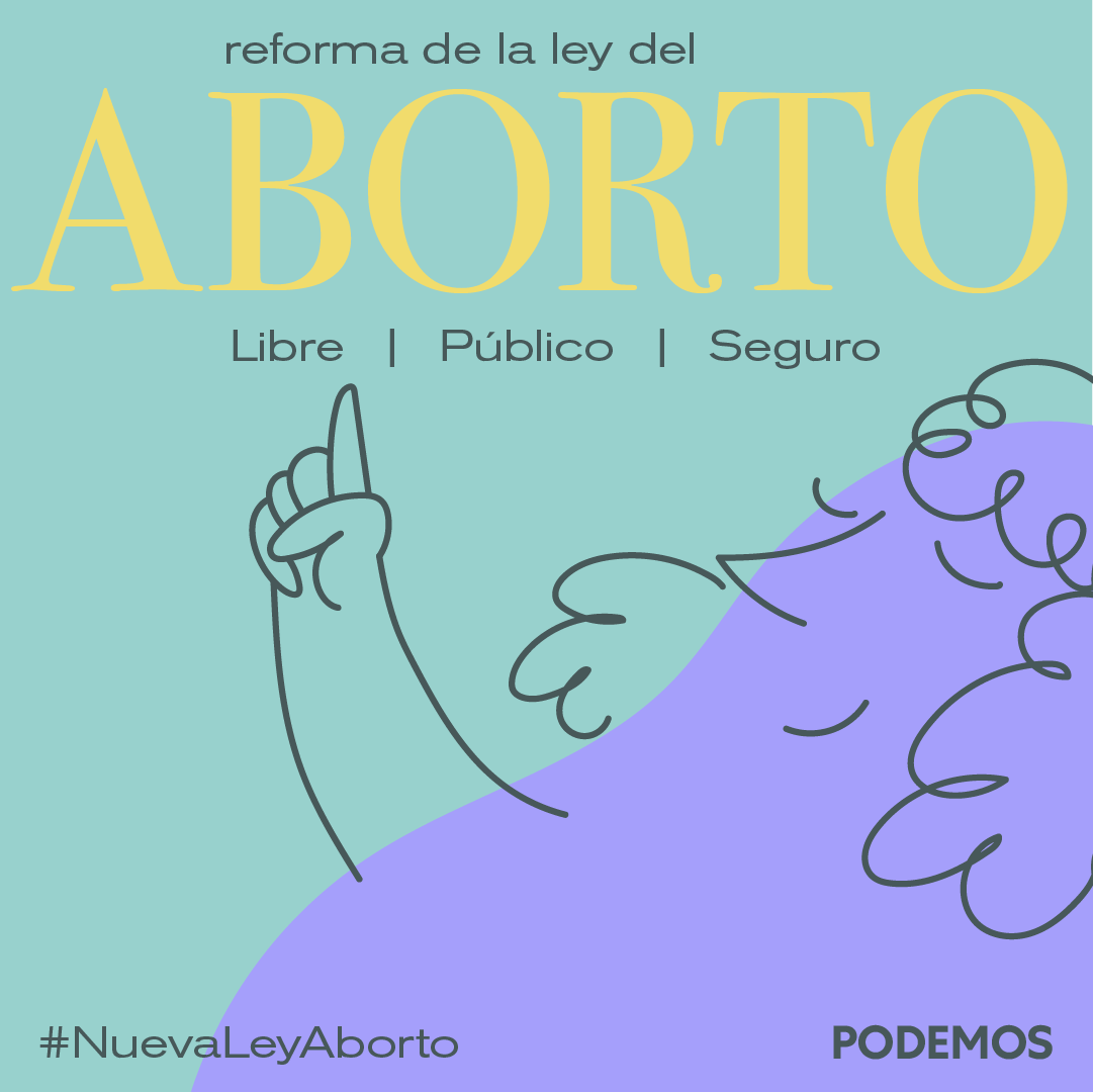 Podemosnavarra's tweet photo. 📢 Hoy es un día importante para las mujeres para que se respeten sus derechos en nuestro pa��s
👏 Con la  #NuevaLeyAborto garantizamos este derecho de la mujer. Y se han generado nuevos derechos, pioneros a nivel europeo, como el reconocimiento de la salud menstrual, entre otros. https://t.co/xR86d9wkW8
