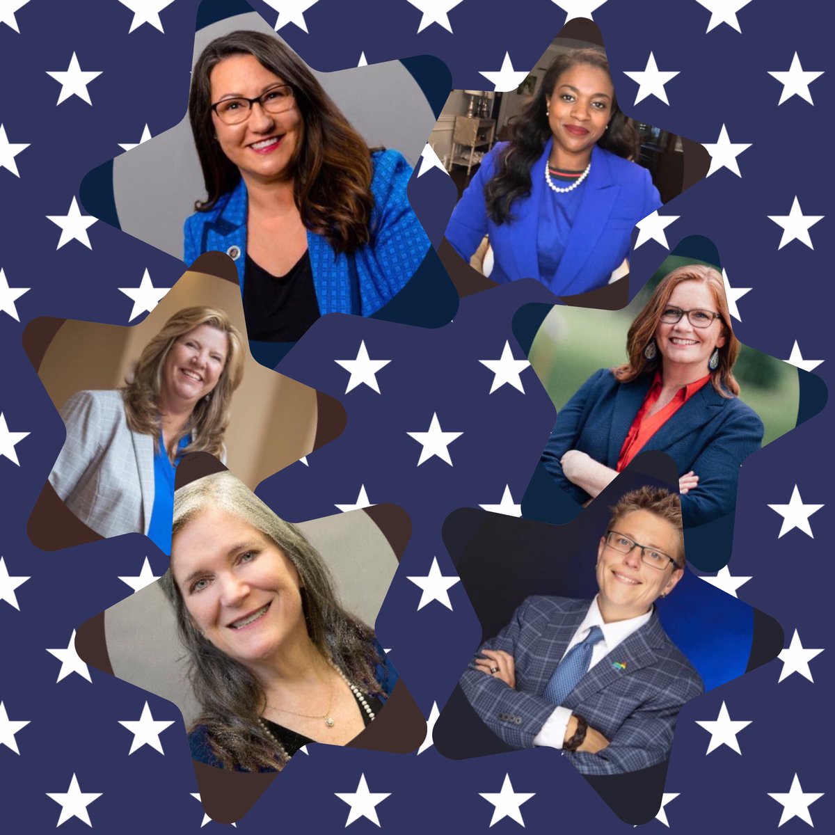 Twinkle,twinkle Democratic stars,
All of Tennessee needs to know who you are! #VoteBlueTennessee 
<a href="/courtenayrogers/">Courtenay Rogers</a> 
<a href="/RPowellDennisTN/">Ruby Powell - Dennis or RPD</a> 
<a href="/Mariah4TN/">Mariah Phillips for Tennessee</a> 
<a href="/KateCraigTN/">Kate Craig 🏳️‍🌈</a> 
<a href="/afquillen/">Anne Ferrell Quillen</a> 
<a href="/VoteGloriaJ/">Rep. Gloria Johnson</a>