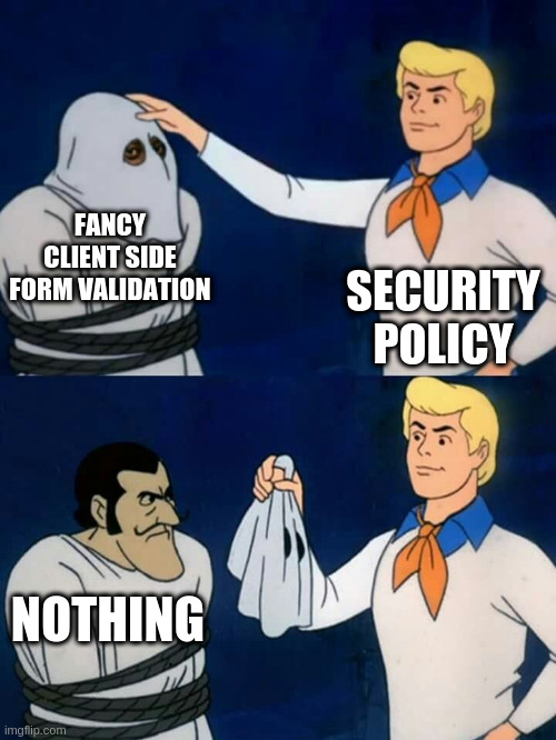 Moonpalace4's tweet image. #websecurity #formvalidation