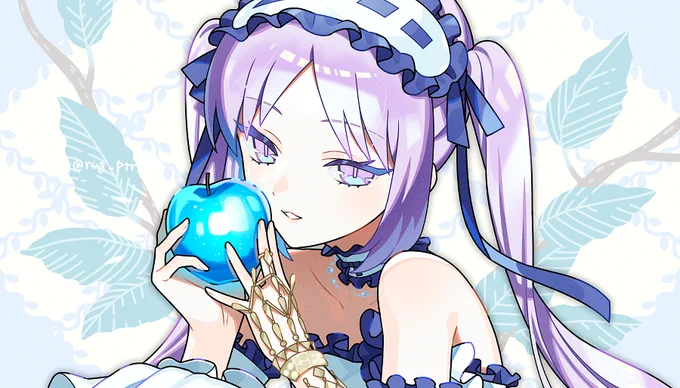 ささげもの /ステンノ様と青(銅)リンゴの組み合わせを描きたかった #FGO 