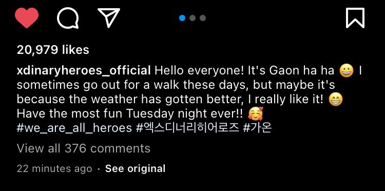 Goan Instagram Update |170522
#Goan #Xdinaryheroes