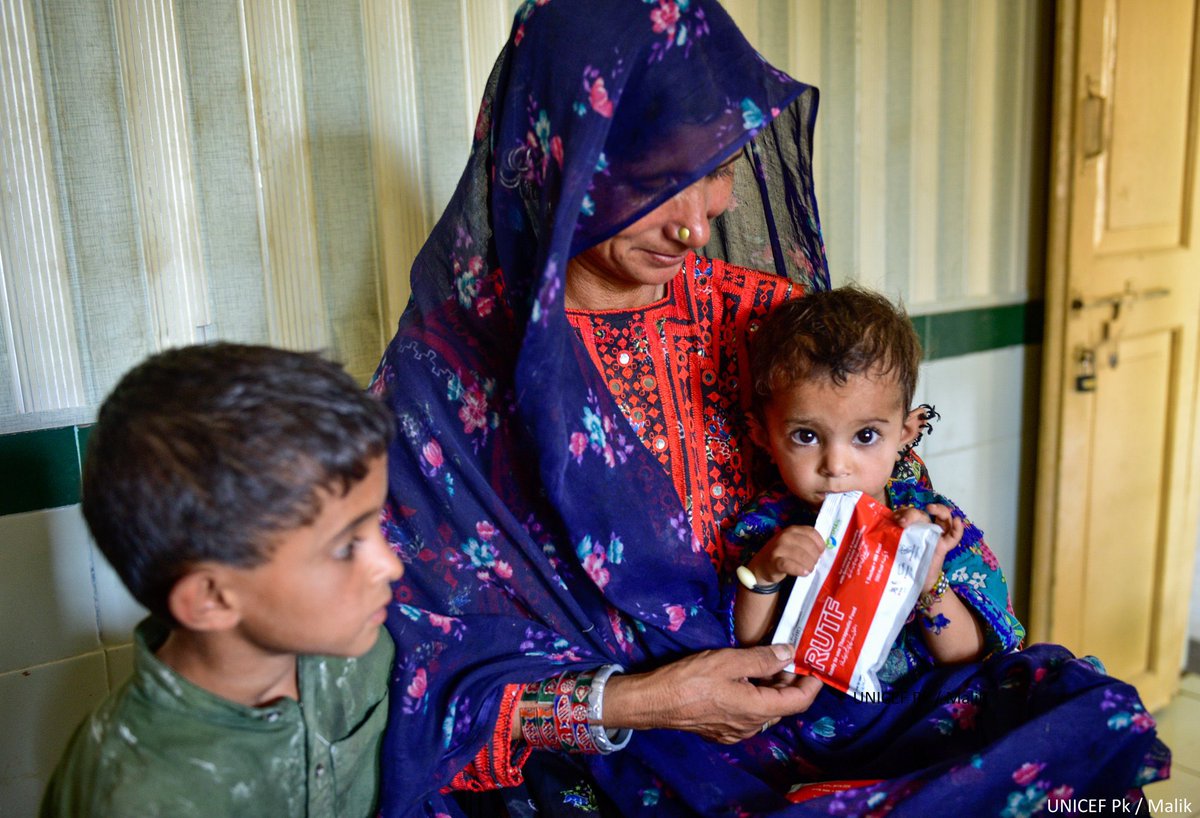 There is simply no reason why a child should suffer from severe wasting – not when we have the ability to prevent it, for instance by using lifesaving Ready-to-use therapeutic food. 

Today, RUTF is manufactured in a growing number of countries including Pakistan. 🇵🇰