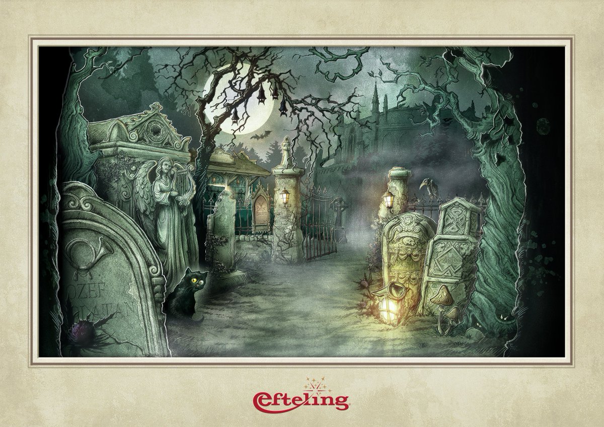 SvanderPutten's tweet photo. #DanseMacabre, new @Efteling in 2024! Teaser trailer: https://t.co/0slNNYYEJb Proud and honored to be a part of this creepy #Attraction and mysterious #ThemedArea! ππ» https://t.co/brOpiVfmSk
