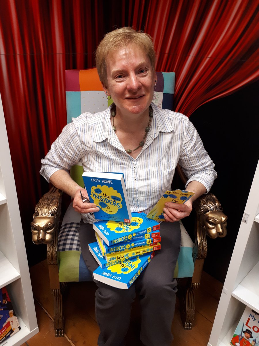 Cath Howe (@cath_howe) on Twitter photo Today I signed"The Insiders" and my other books in the wonderful <a href="/childrenheffers/">Children'sAtHeffers</a> sitting in a very grand chair. A small girl gave me a hard stare. I realised only later she must have thought I was drawing in the books!
Thanks for my warm welcome! <a href="/NosyCrow/">Nosy Crow</a>
<a href="/AnneClarkLit/">Anne Clark</a> Today I signed"The Insiders" and my other books in the wonderful <a href="/childrenheffers/">Children'sAtHeffers</a> sitting in a very grand chair. A small girl gave me a hard stare. I realised only later she must have thought I was drawing in the books!
Thanks for my warm welcome! <a href="/NosyCrow/">Nosy Crow</a>
<a href="/AnneClarkLit/">Anne Clark</a>