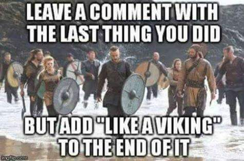 SubRosaMagick's tweet photo. Drank coffee like a Viking https://t.co/i27N0szUf7
