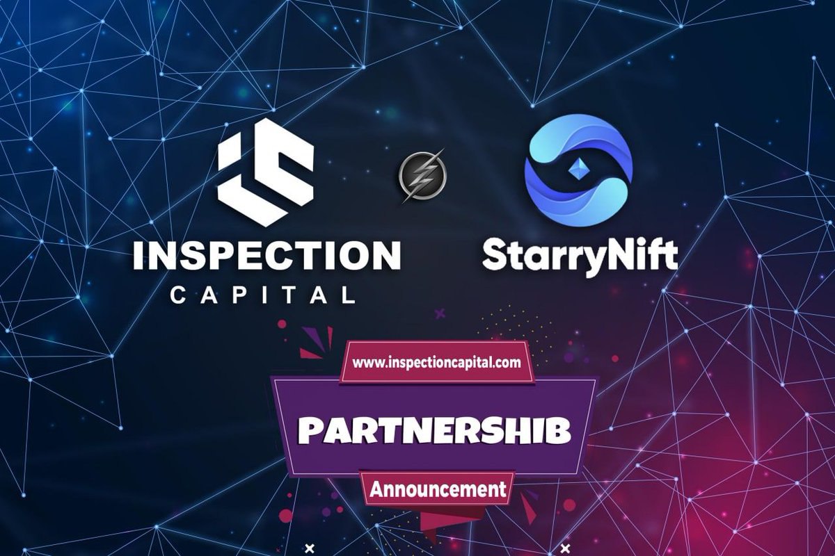 InspectionCap's tweet image. We are excited to announce our partership to @starrynift as Inspection Capital 🎉

🟢The first gamified massive creation platform &amp;amp; launchpad for fun digital collectibles.

🌐Links🌐
linktr.ee/starryniftog
t.me/StarryNiftTurk…
discord.gg/T2ykcX6UrW

#NFT #metaverse #p2e