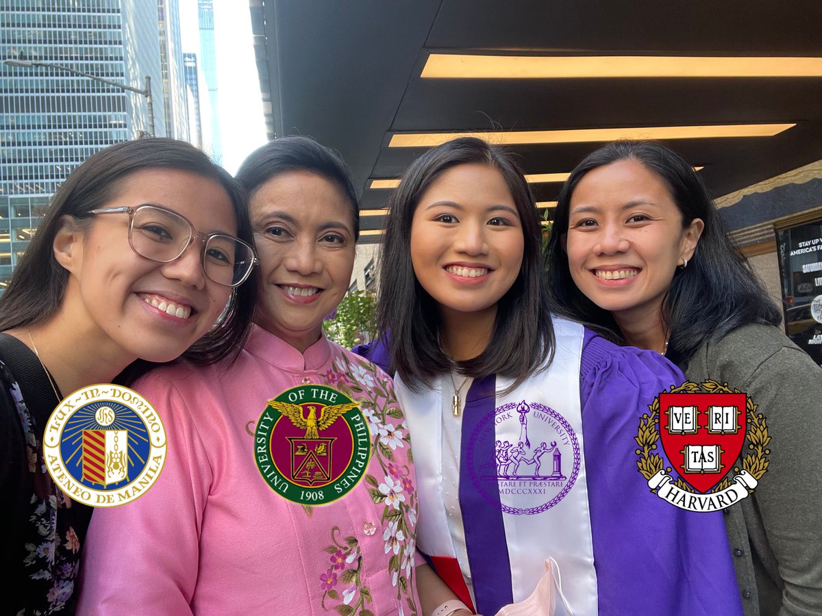 mssysysy's tweet photo. in another episode of keeping up with the robredos: robredo girlies and their universities!!!! 💗🫶 https://t.co/eOKZ18gyIx