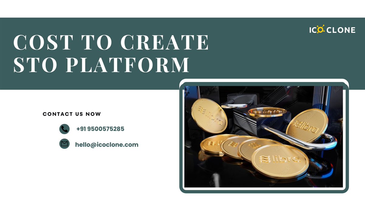 Eva_gabriel008's tweet photo. Due to the increasing demand for regulatory frameworks associated with token issuance, many crypto startups launching their #STOplatforms Presently, custom build STO platforms are launched by many at a budget-friendly cost
To know the #STOdevelopment cost>https://t.co/TxiwStUxpK https://t.co/qw0AoesOnM
