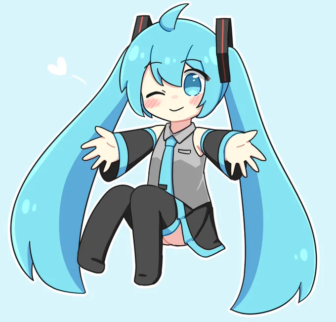 ミクウインク💕 