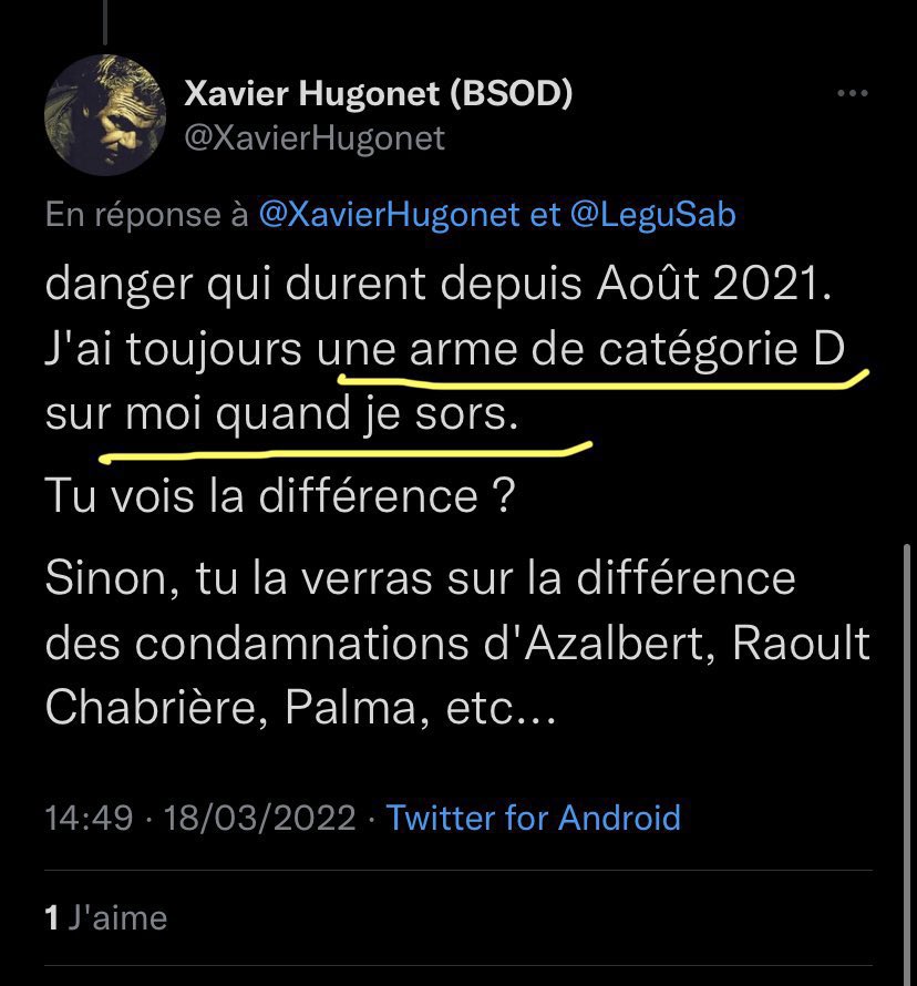 Marc_Doyer's tweet photo. Le Hugonet qui écrit à mon fils «  il faut se calmer les Doyer» Pas de problème mon gars on va se retrouver calmement au pénal. @GDarmanin on attend un drame ? Que fait la police ? Vous croyez que nous allons tendre la seconde joue ? https://t.co/AXNfkBcmHf