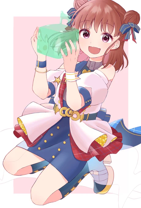 skeb描かせていただきました!

ポプマス衣装の棟方愛海ちゃん!! 