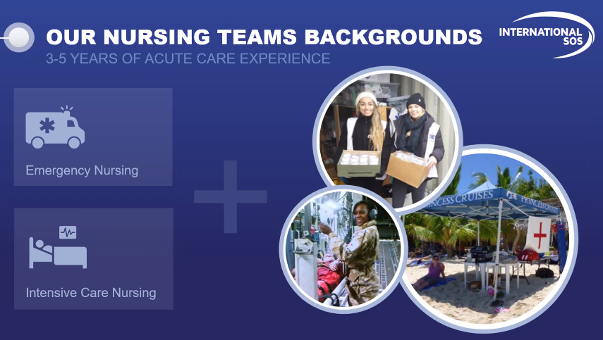 Nursing roles/backgrounds in the <a href="/IntlSOS/">International SOS</a> network (presented at the #ISfTeH #Telenursing Working Group webinar on "#Nurses role in #telehealth").