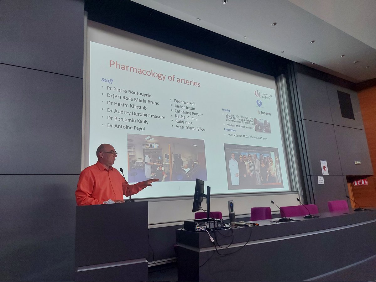 Rboulestreau's tweet photo. Reprise de la masterclass de la @sfhta ! Une belle rencontre des équipes cliniques et fondamentales qui font l'excellence de la prise en charge de l Hypertension artérielle en France ! @AtulPathak31 @AmarLaurence @MLopez_Sublet https://t.co/MPPP6Z4kgN