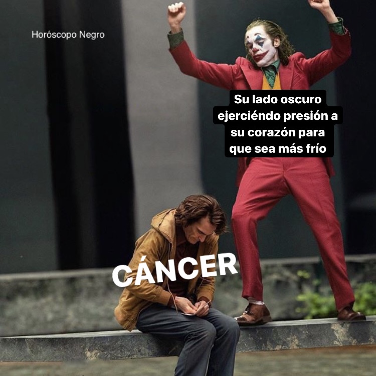 cancer_hn's tweet photo. #Cancer y su peor influencia 🤣 #horoscoponegro https://t.co/puGkNCkarc