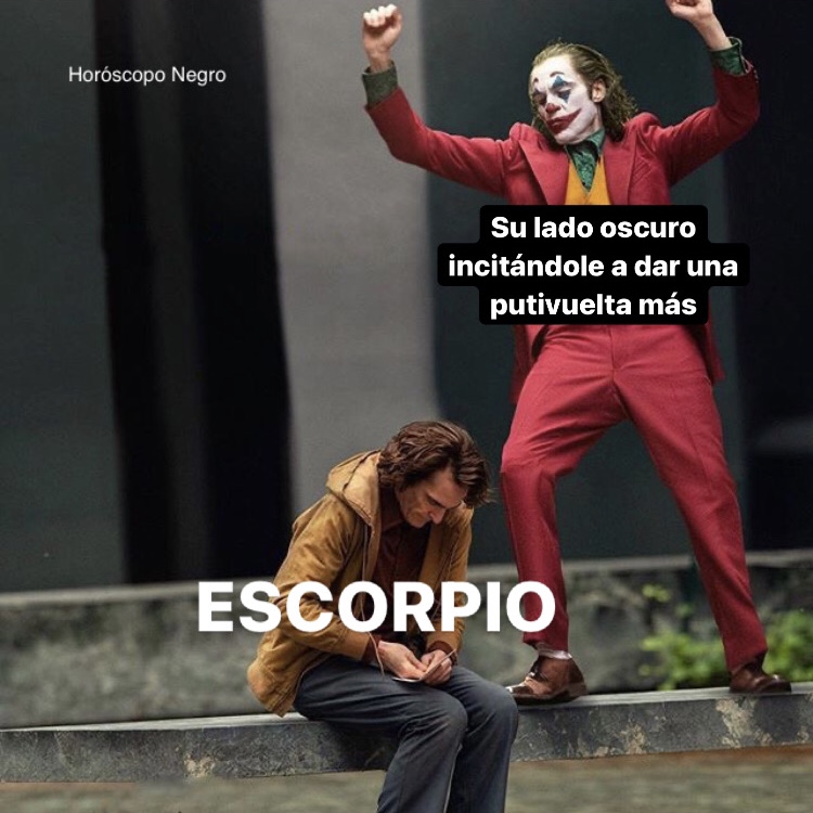 escorpio_hn's tweet photo. #Escorpio y su peor influencia 🤣 #horoscoponegro https://t.co/irB6nGA4sS