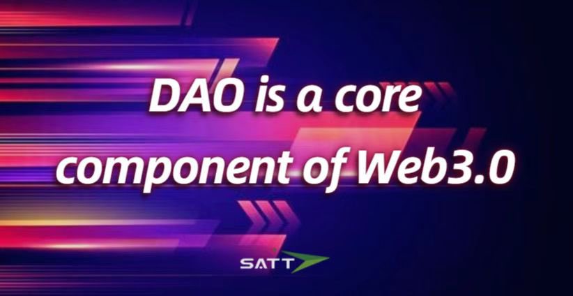 SATTOfficial1's tweet photo. 🎯 #DAO has become a core component of #Web3, and has greatly unleashed individual creativity.

#SATT https://t.co/1f27eXoTw9