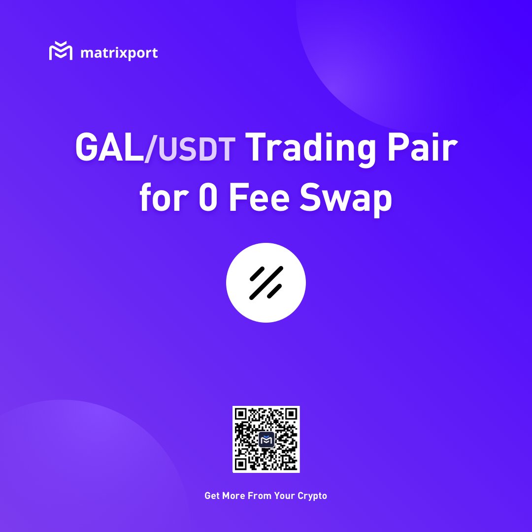 BITofficial_EN's tweet photo. 📣Are you looking for an uptown $GAL? 😉 We are happy to announce our new trading pair for @ProjectGalaxyHQ ($GAL) is now LIVE. No strings attached. ZERO fee swap. What are you waiting for? Trade $GAL now: https://t.co/db2rWRSErI

#staking #USDT #matrixdrop #crypto #nfts #token https://t.co/qjP2VVcFB0
