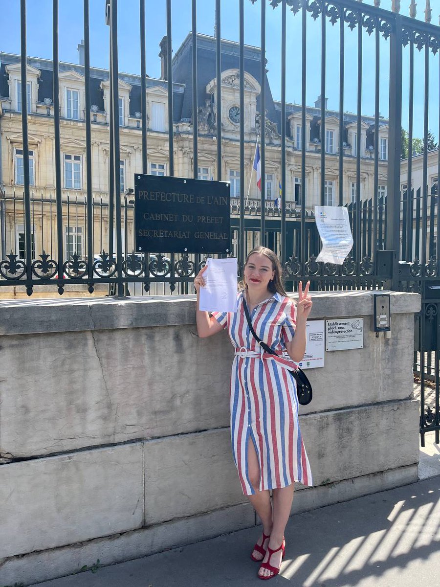 Officiellement candidate ! ✌️

#legislatives2022