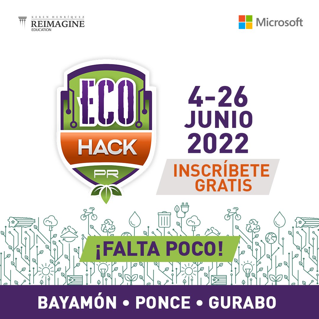 EcoHack PR tweet media