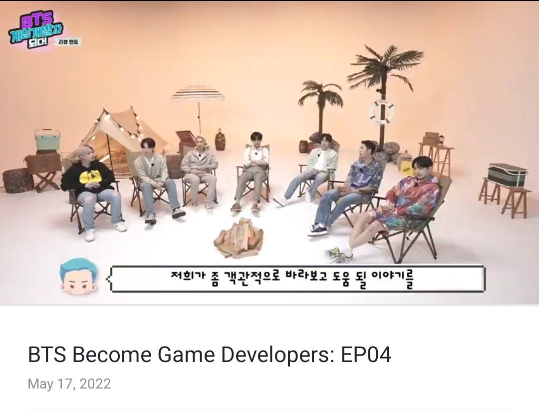 family_fanbase's tweet photo. Se publicó en #weverse el ep.4 de
#BTS Game Developers
#TFARMY https://t.co/Kqppg4oAac