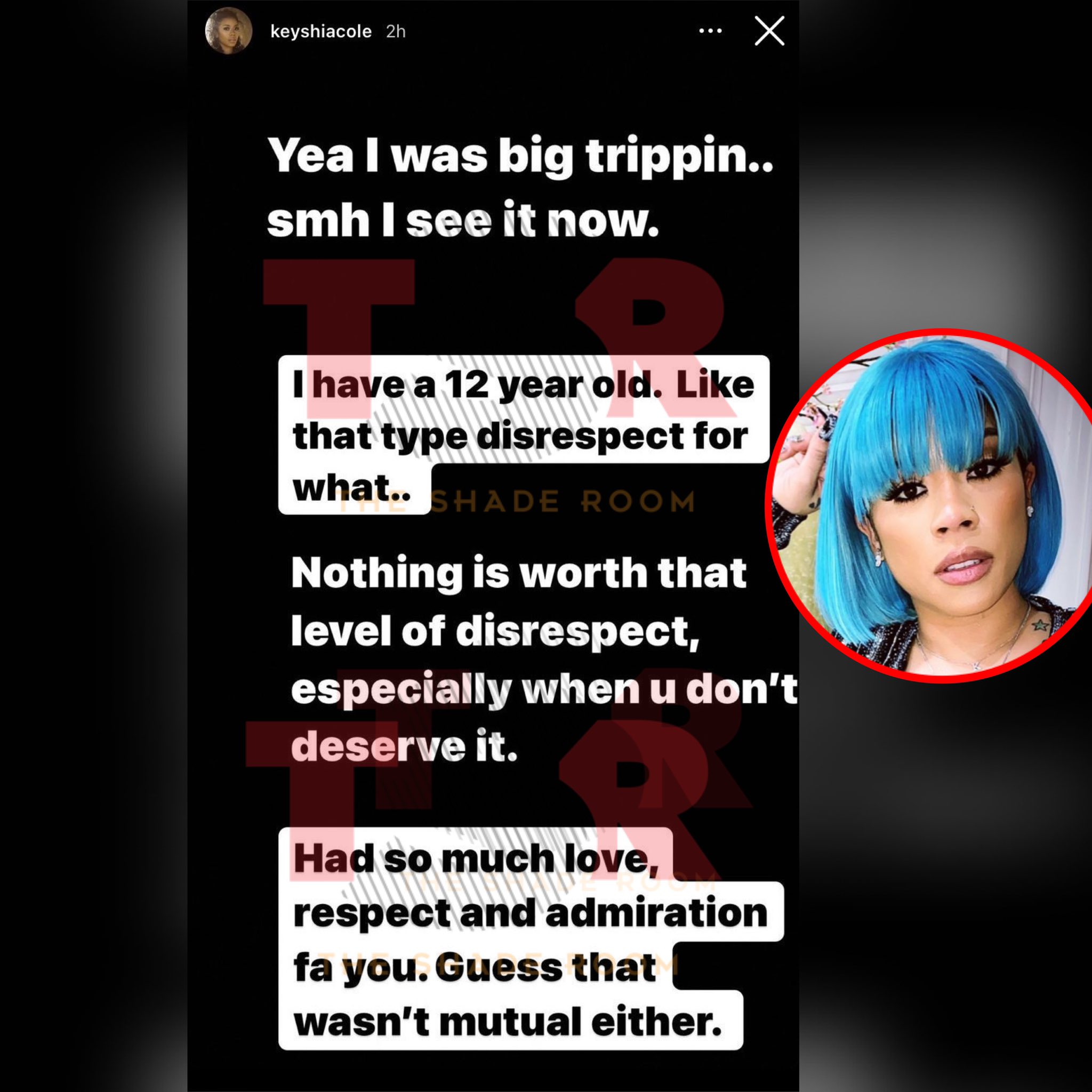 TheShadeRoom on Twitter: "Oop! Looks like Keyshia Cole posted and
