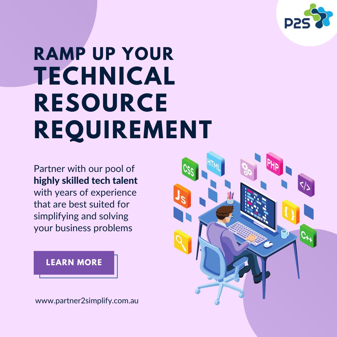 P2S_Australia's tweet photo. Having a huge pool of 𝗵𝗶𝗴𝗵𝗹𝘆 𝘀𝗸𝗶𝗹𝗹𝗲𝗱 𝗱𝗲𝘃𝗲𝗹𝗼𝗽𝗲𝗿𝘀, we can help you choose the perfect fit for your product/ business success
https://t.co/2FYd1vgPV2

#staffaugmentation #staffingindustry #staffingandrecruiting #ittalent #softwaredevelopment #itdevelopment https://t.co/zHc1yNzm26