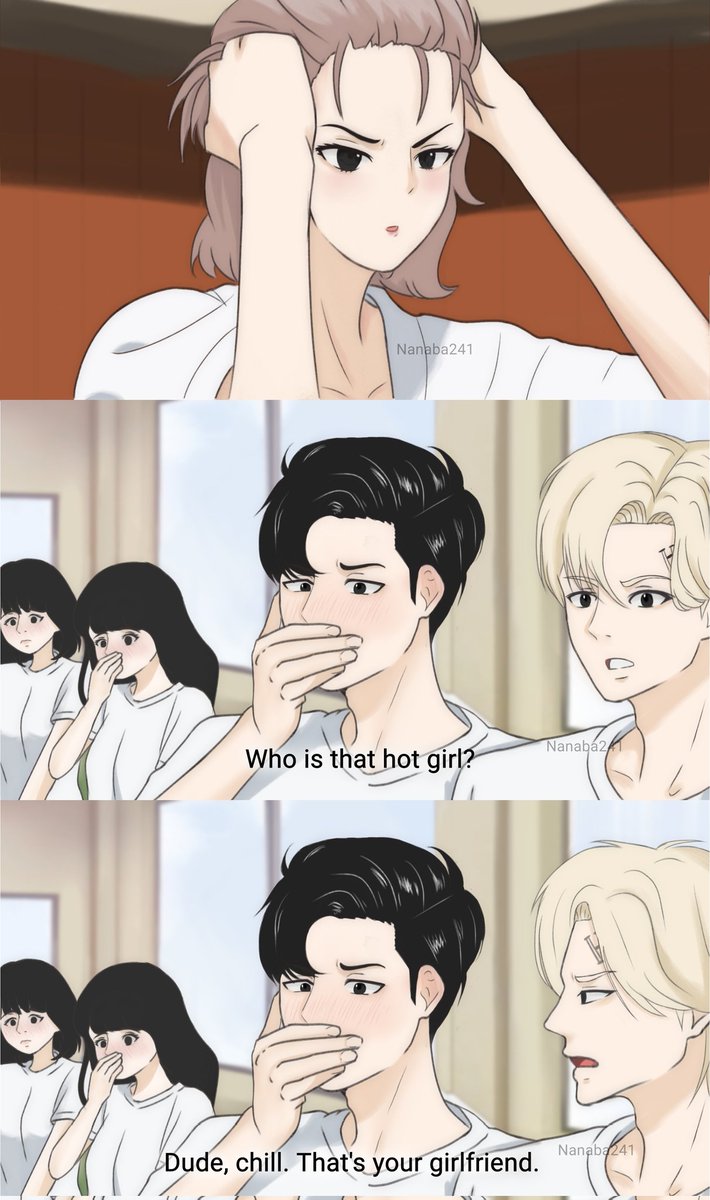 Nanaba241's tweet photo. #LOOKISM #외모지상주의
Hostel family in shikimori's not just a cutie scene https://t.co/fsMav1l71y