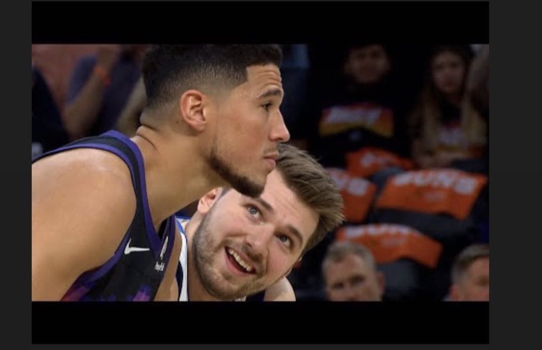 Imaginary_Daily's tweet photo. @memeland I want @luka7doncic smirk when he won the suns

😏😏

#memelandtraits https://t.co/UeNFzsclmO