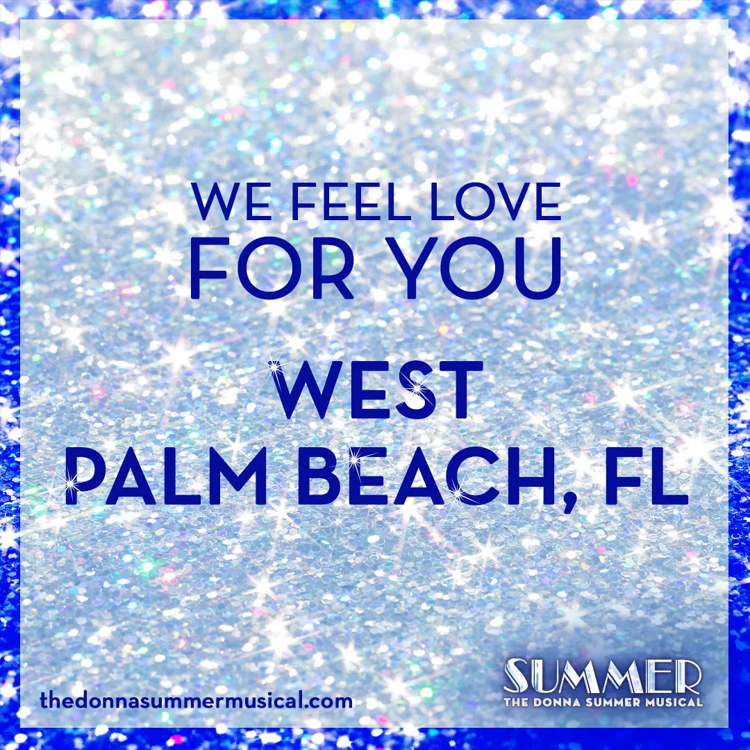 We're ready to dance the night away West Palm Beach! Hear all the fabulous Donna hits like On The Radio, Hot Stuff, Last Dance,  and more at the Kravis Center May 20- 26. Tickets are still available.. so join the party! #summerontour #donnasummermusical <a href="/kraviscenter/">Kravis Center</a>