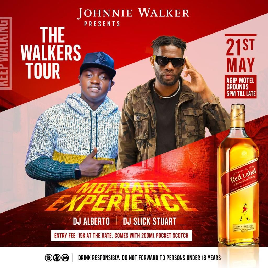 gervasemuron's tweet photo. Don't miss out this weekend at Agip motel Mbarara. Slick Stuart and RojaNavio,my gurl Karole Kasita and more at the #walkerstour https://t.co/XnBKnlqXPa