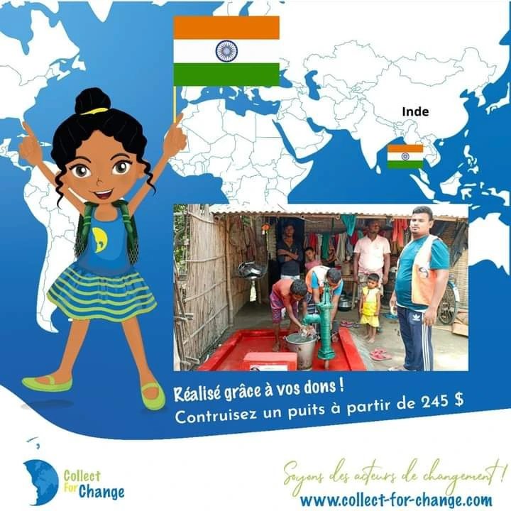 collect_change's tweet photo. 💦Construction de puits 💦

Grace à vos dons, un puits a été construit en Inde.
Vous êtes des acteurs de changement ! 

Vous pouvez continuez à faire des dons sur https://t.co/9jIaLvTps9

#Inde #puits #eau https://t.co/lySNGRW1cL