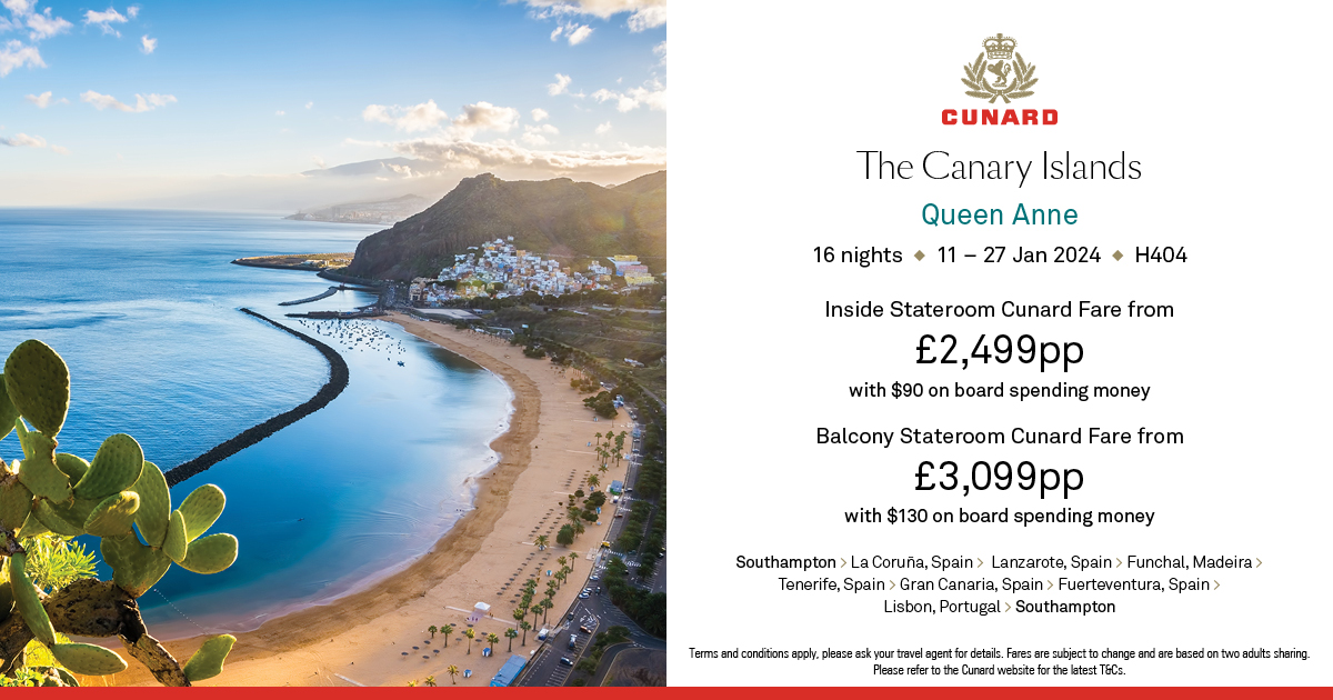 Cunard Agent Sales tweet media