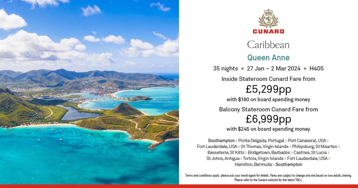 Cunard Agent Sales tweet media