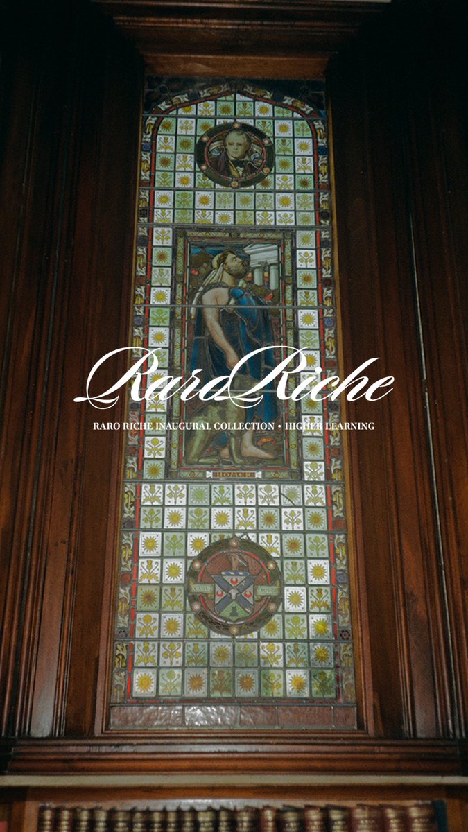 RaroRiche's tweet photo. Raro Riche Inaugural Collection: Higher Learning. Coming Soon📚 https://t.co/VVJmsqtIPG