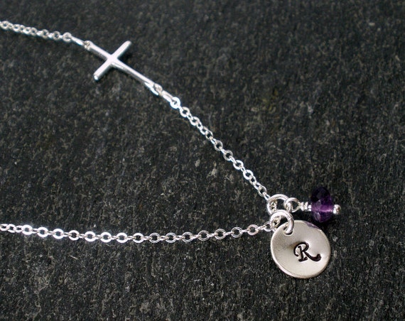 StarringUJewel's tweet photo. Personalized Sideways Cross Necklace https://t.co/T0Dmpx45Ep via @EtsySocial #jewelry #etsymntt #sidewayscrosslink #personalizedinitial https://t.co/20K5pGwRA7
