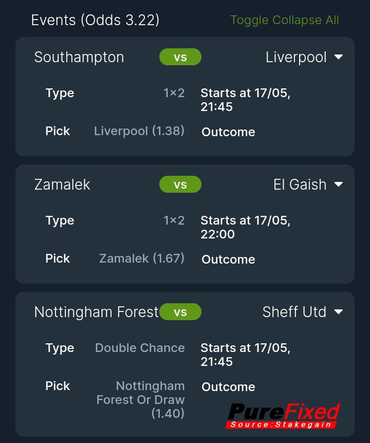 Check out hii bet nimewekelea! Click here to see my selections. betika.com/share/ufPu7q