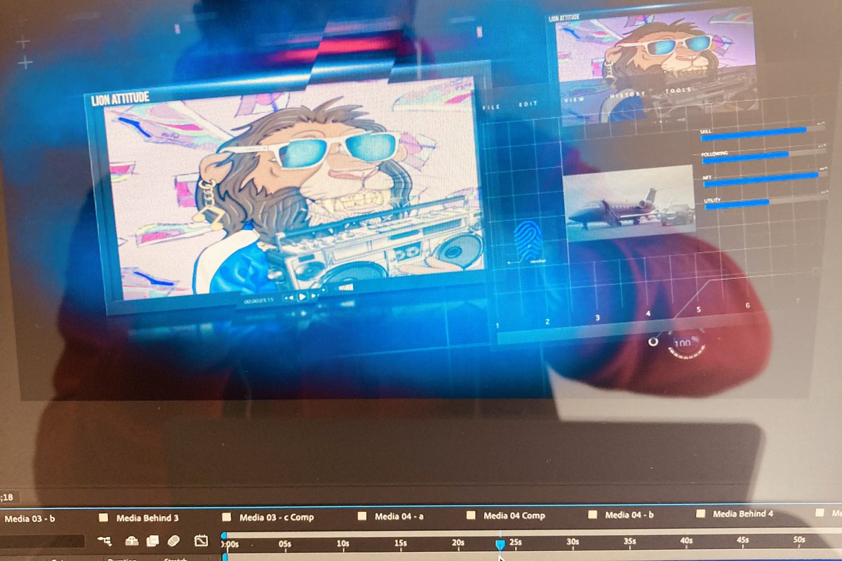 BadaBingVisualz's tweet photo. Are ya’ll as stoked & hyped as I am for this nxt vid? In the meanwhile im sharing some stills. #Rendering #IsABitchTho #NrOne #MemphisLionsClub #MemphisDepay #NFT #Collection #Drop @MemphisLions @Memphis https://t.co/lPdOJummiY